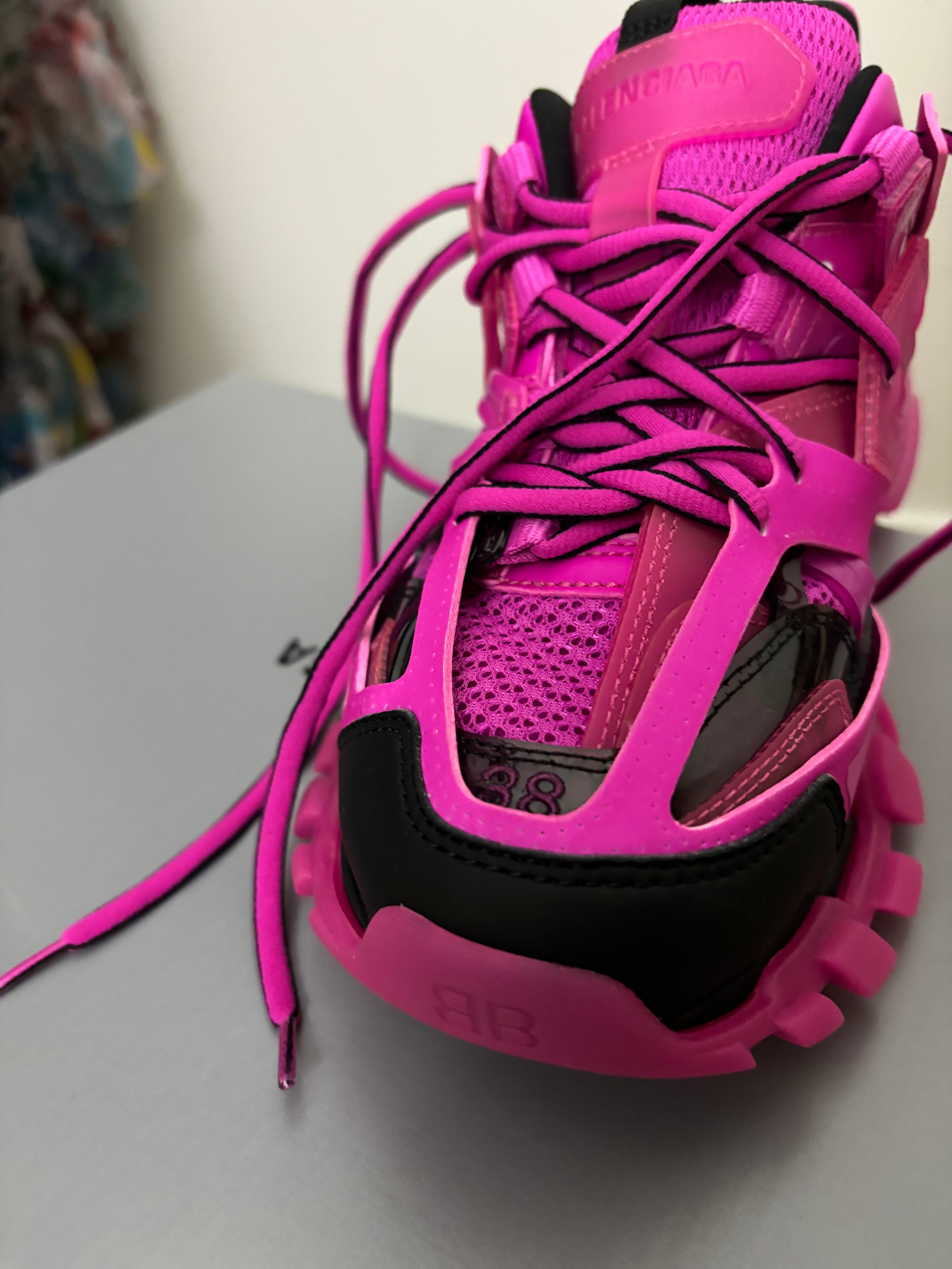 Pink BB Track Sneaker