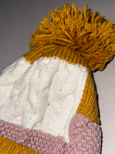 Mustard Fleece Lining hat