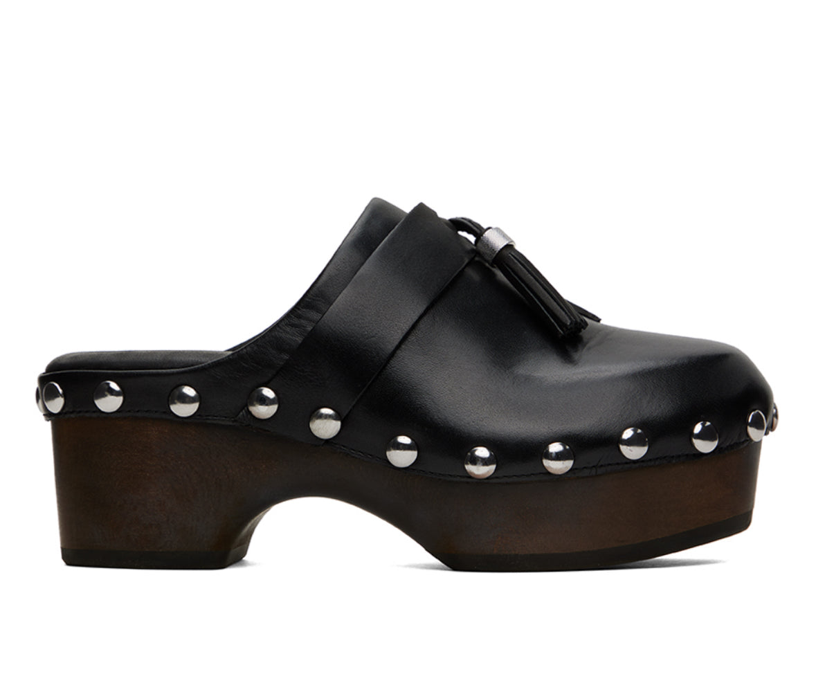 Rag & bone Black Johannes Clogs